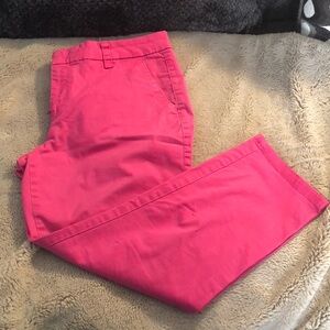 LAST CHANCE 💄 JCP Pink Ankle Pants, size 12